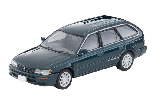 Tomytec Limited Vintage Neo 1/64 Toyota Corolla Wagon L Touring Green 1996- Japan Figure Store - #1 Bring To You The Best Japanese Goods
