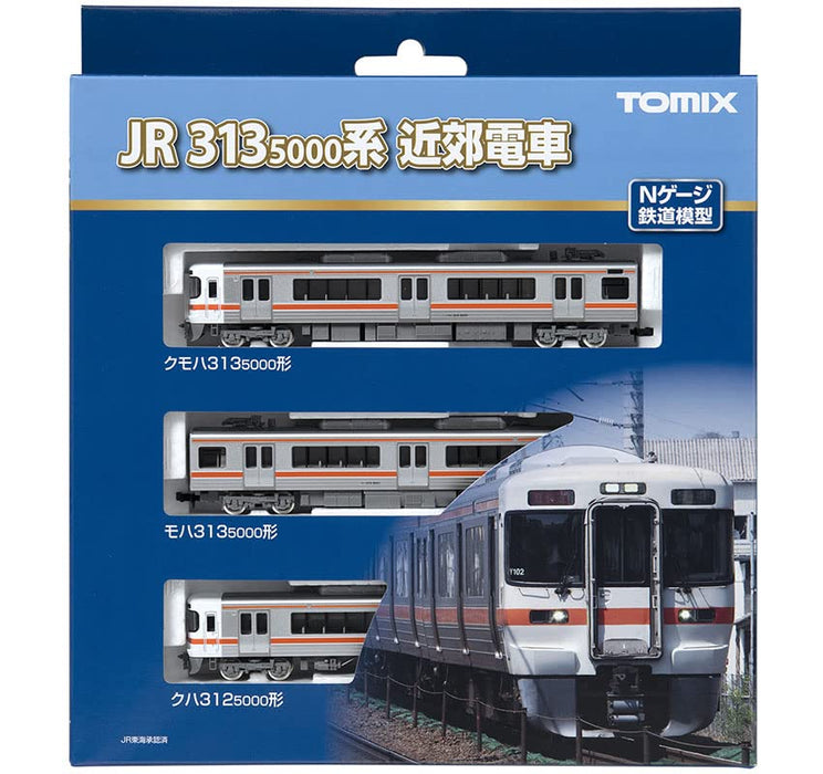 Tomytec Tomix N Gauge Jr 313 5000 Series Basic Silver Railway Model Train Set- Japan Figure Store - #1 Bring To You The Best Japanese Goods