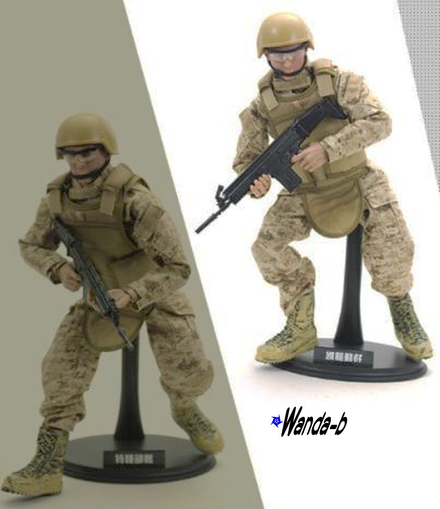 Mega Bacoor Wanda-B Figure Stand Set Of 4 1/6 Size Hot Toys For Display Japanese Scale Toys- Japan Figure Store - #1 Bring To You The Best Japanese Goods