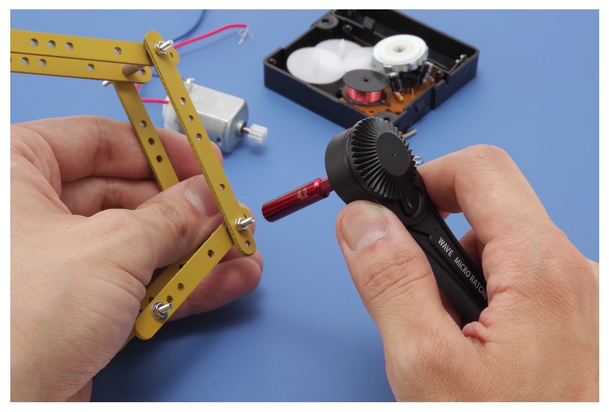 WAVE Materials Ht198 Hg Micro Ratchet Mini 4- Japan Figure Store - #1 Bring To You The Best Japanese Goods