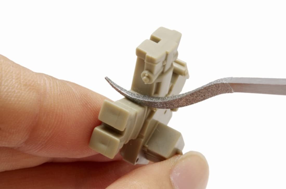 WAVE Special Shaped Diamond File Triangle, Curved End- Japan Figure Store - #1 Bring To You The Best Japanese Goods