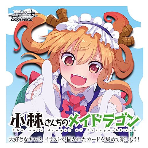 Weiss Schwarz Booster Box Miss Kobayashi&S Dragon Maid Box- Japan Figure Store - #1 Bring To You The Best Japanese Goods