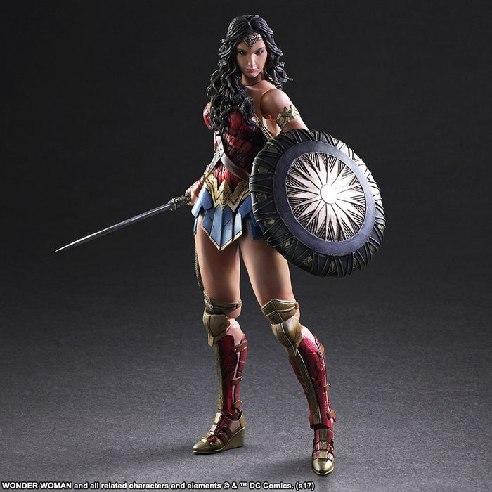 SQUARE ENIX Play Arts Kai Wonder Woman Action Figure- Japan Figure Store - #1 Bring To You The Best Japanese Goods