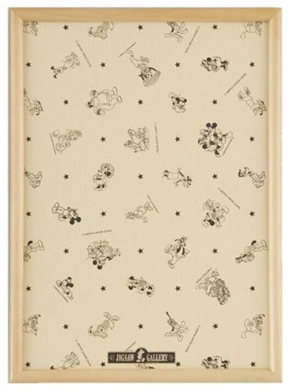 Tenyo Wooden Puzzle Frame 500Pcs Disney 35X49Cm Natural- Japan Figure Store - #1 Bring To You The Best Japanese Goods