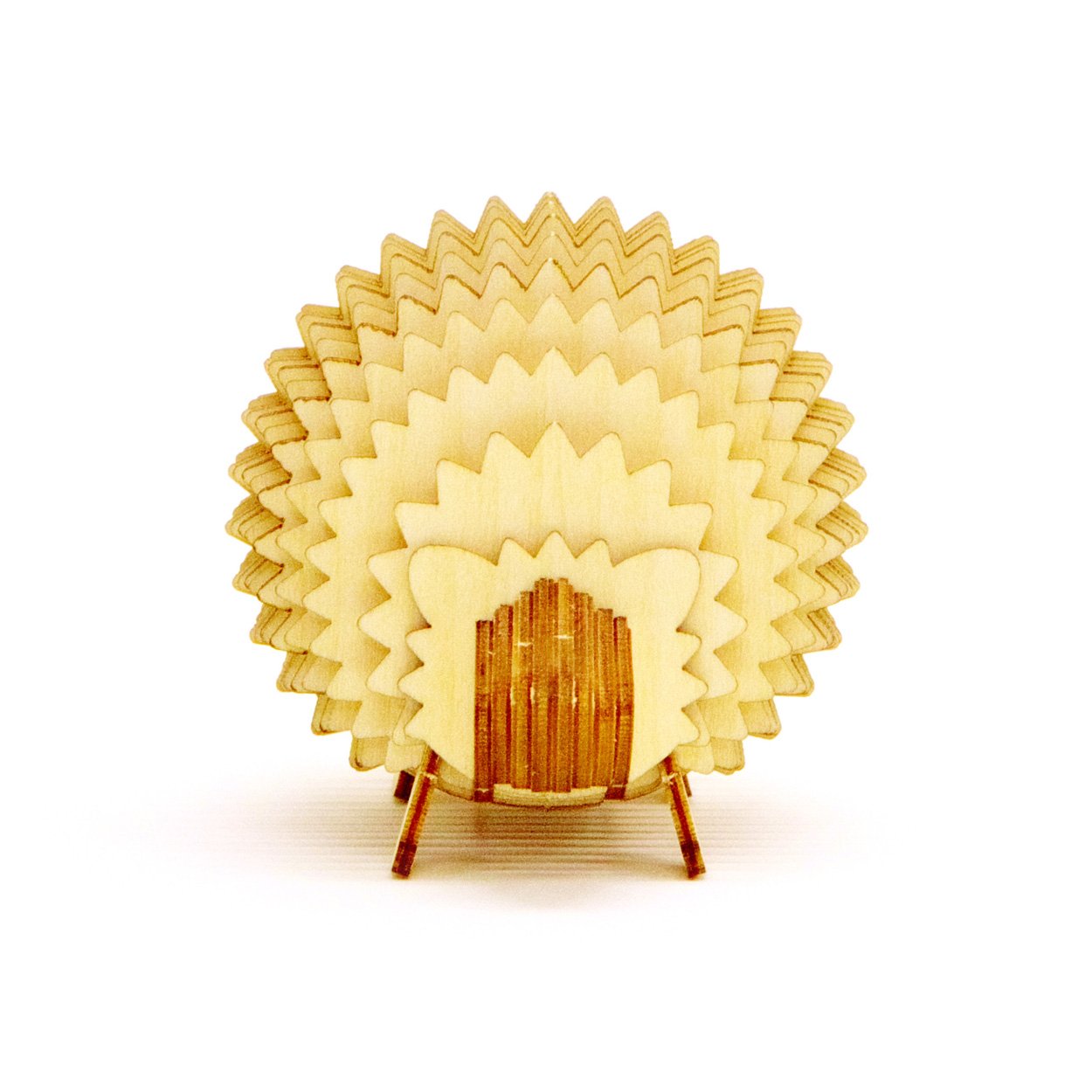 A-ZONE Wooden Art Ki-Gu-Mi Hedgehog Memo Stand- Japan Figure Store - #1 Bring To You The Best Japanese Goods