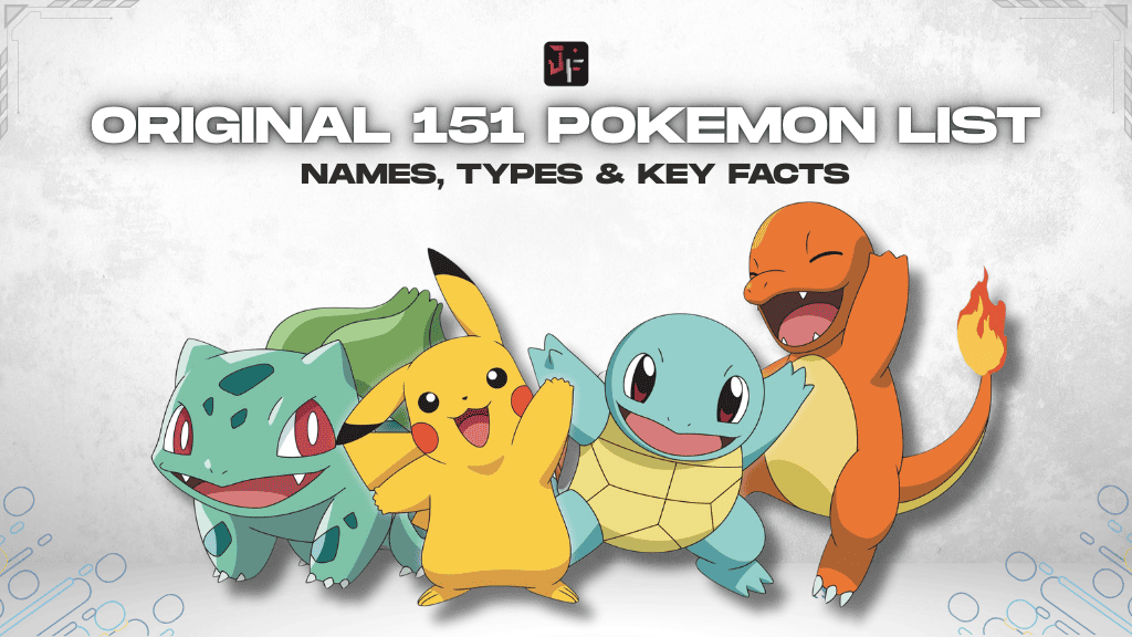 original 151 pokemon list