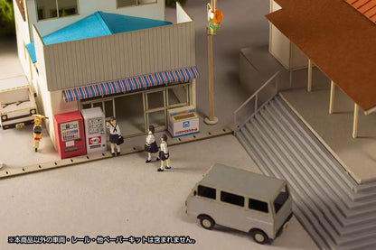 Plum Town Corner Accessory Series 1/80 Paper Kit - General Store Japan Official- Japan Figure Store - #1 Bring To You The Best Japanese Goods