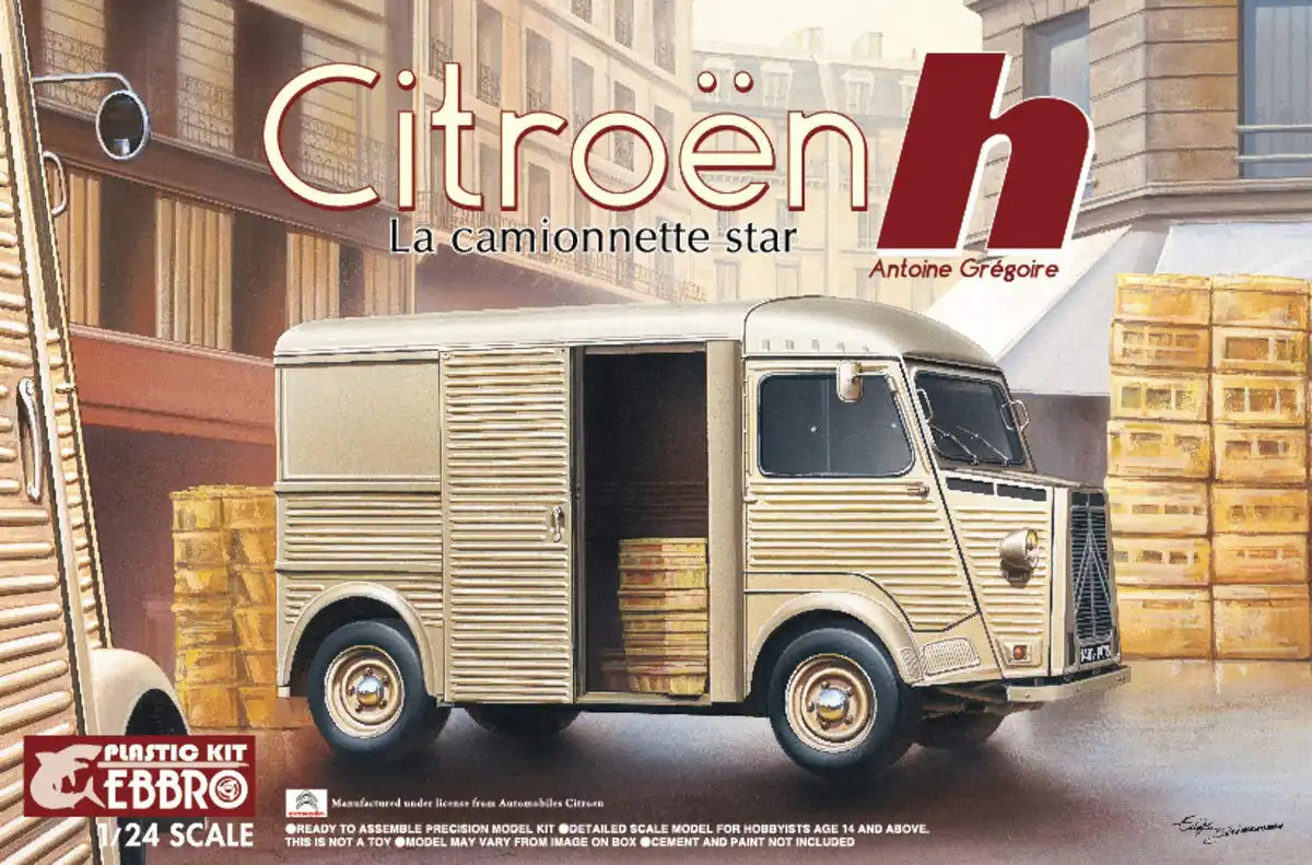 Ebbro 25007 Citroen H Van Master Series F-1 1/24 Scale Trucks Plastic Model Kit- Japan Figure Store - #1 Bring To You The Best Japanese Goods