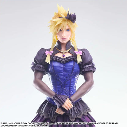 Square Enix Final Fantasy VII Remake Static Arts Cloud Strife Dress Ver - Final Fantasy PVC Figure- Japan Figure Store - #1 Bring To You The Best Japanese Goods