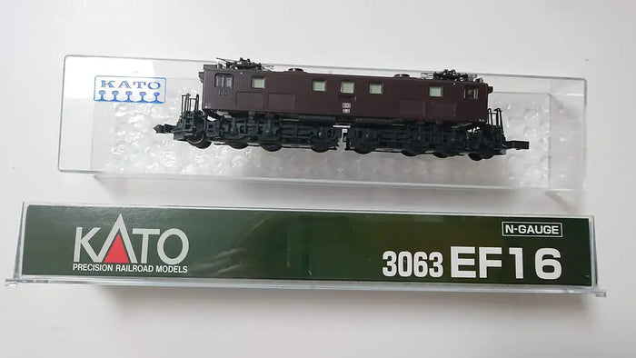 Kato Electric Locomotive - N Gauge Ef16 3063 - Railway Model Train- Japan Figure Store - #1 Bring To You The Best Japanese Goods