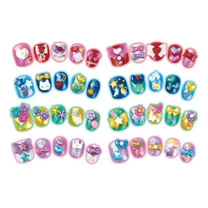 Epoch Aqua Sparkling Nail Tip Set Aq-N07 - Premium Quality- Japan Figure Store - #1 Bring To You The Best Japanese Goods