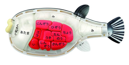 Megahouse Puffer Fish (Fugu) Kaitai Puzzle (34 Pieces) Buy Japanese Building Toy Animal- Japan Figure Store - #1 Bring To You The Best Japanese Goods