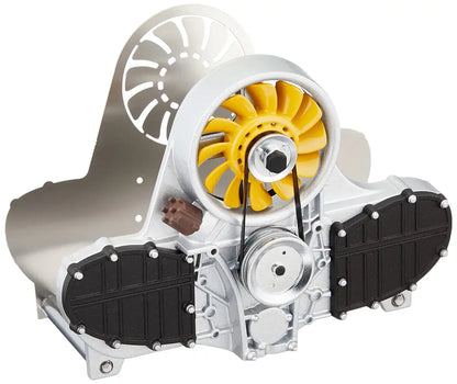 Autoart Yellow Air Cooled Engine Design Letter Holder - Finished Product- Japan Figure Store - #1 Bring To You The Best Japanese Goods