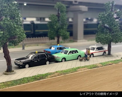Tomytec Japan Car Collection Basic Set Taxi Diorama Supplies- Japan Figure Store - #1 Bring To You The Best Japanese Goods