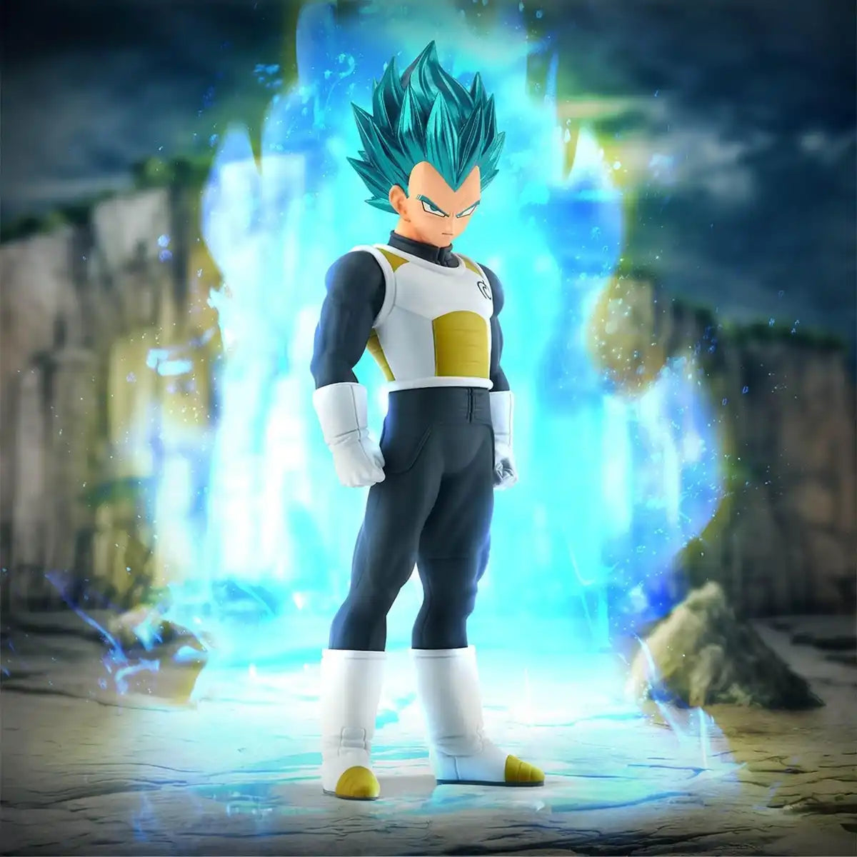 Banpresto Dragon Ball Vegeta Super Saiyan Blue Figure 17cm Blood of Saiyans