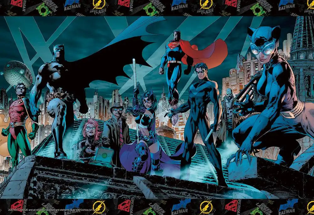 Beverly Jigsaw Puzzle 83-090 Justice League 300B (300 Pieces) Superhero Puzzles- Japan Figure Store - #1 Bring To You The Best Japanese Goods