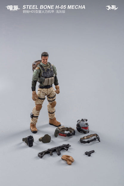 Joytoy 1/25 Steel Bone H05 Heavy Firepower Mecha Gray Model- Japan Figure Store - #1 Bring To You The Best Japanese Goods