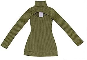 Azone 1/3 Scale Azo2 Khaki Turtleneck One-Piece Doll Dress Accessory- Japan Figure Store - #1 Bring To You The Best Japanese Goods