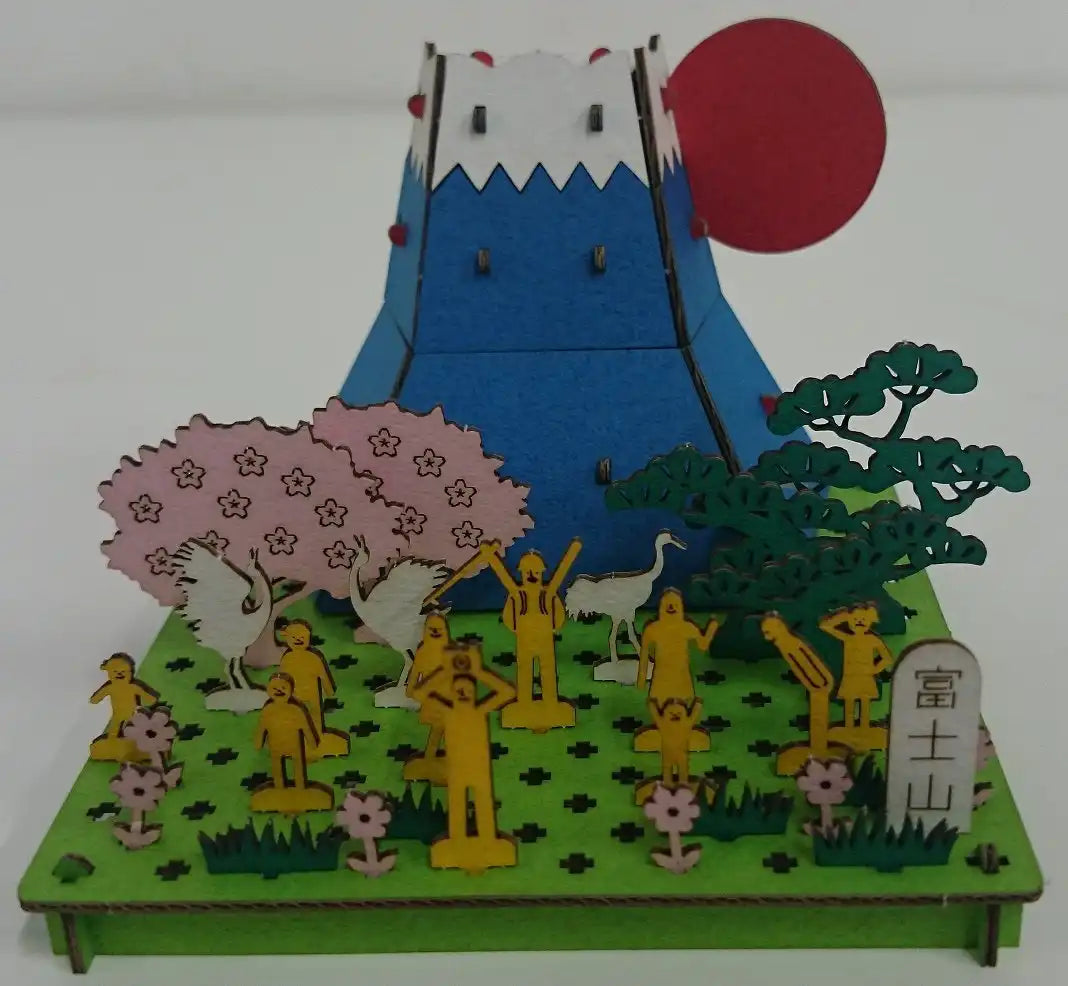 HACOMO Pusupusu Paper Craft Mt.Fuji- Japan Figure Store - #1 Bring To You The Best Japanese Goods