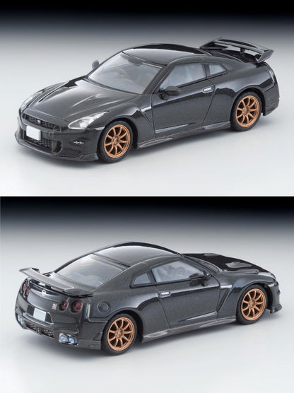 Tomytec 1/64 Scale Nissan GT-R Premium T-Spec 2024 Model Black- Japan Figure Store - #1 Bring To You The Best Japanese Goods