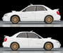 Tomytec 1/64 Scale Subaru Impreza WRX STI Spec C 2003 White Model- Japan Figure Store - #1 Bring To You The Best Japanese Goods