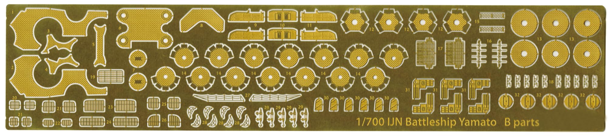 Fujimi Model 1/700 Japanese Navy Battleship Yamato 1945 Plastic Model Kit