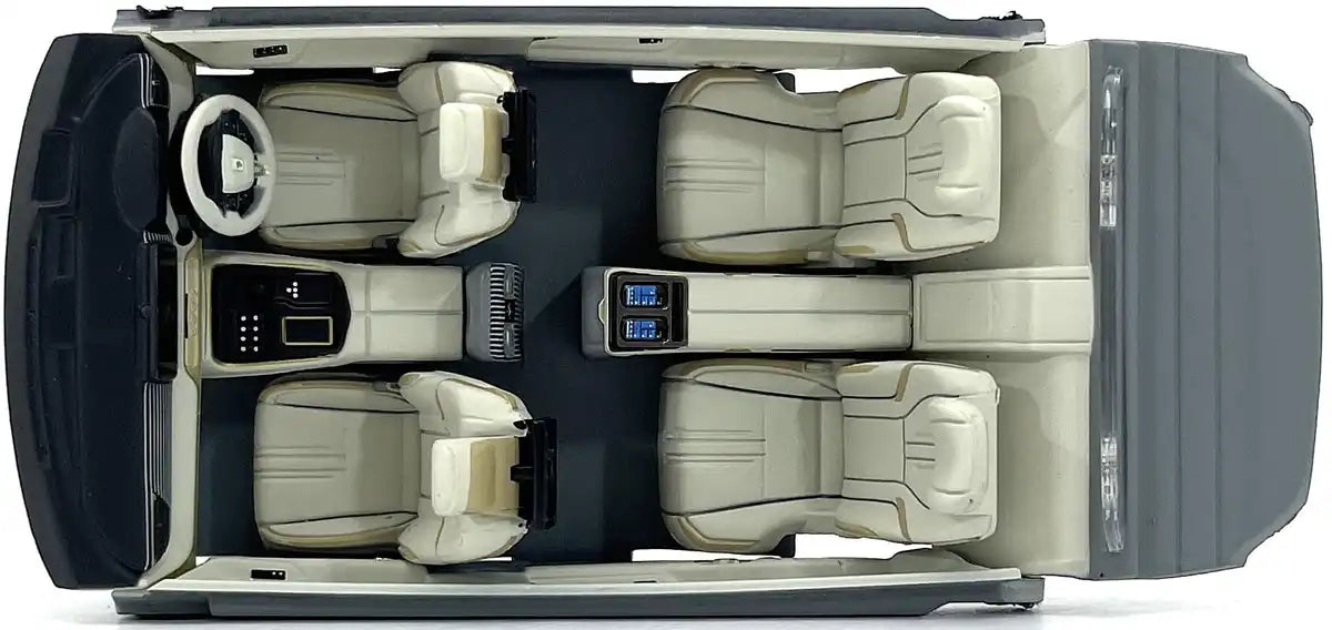 Kyosho 1/43 Toyota Century Model Black Fromage Interior Ks03926Bk