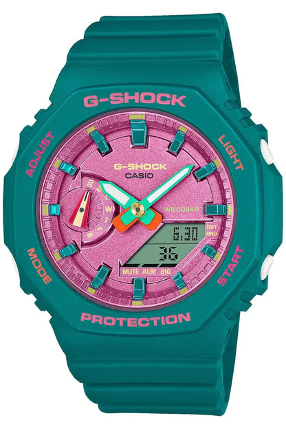 Casio G-Shock Mid-Size Women's Watch GMA-S2100BS-3AJF Green - Domestic Genuine Model- Japan Figure Store - #1 Bring To You The Best Japanese Goods