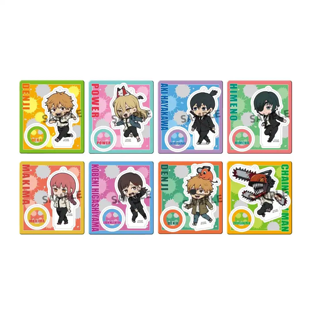 Tokotoko Acrylic Stand Chainsaw Man 8 Pieces Box- Japan Figure Store - #1 Bring To You The Best Japanese Goods