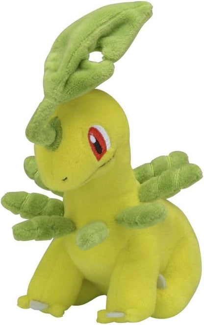 Poupée en peluche Meganium originale du centre Pokémon, taille 17 x 13 x 9 cm