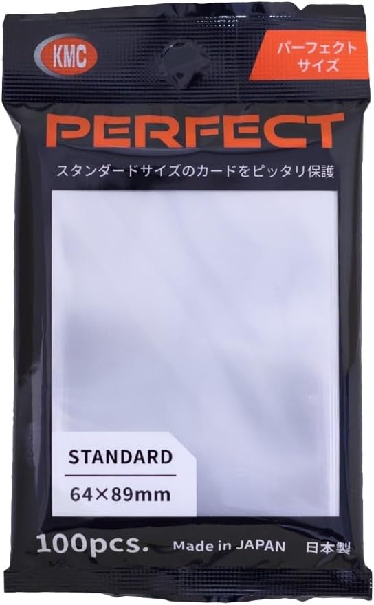 Kmc Card Barrier Perfect Size Sleeves Pack Japan Official - High Quality Guard
