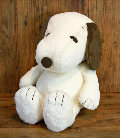 Sanrio Snoopy Mocha Plush Toy by Nakajima Size 2L Sitting Height 55cm