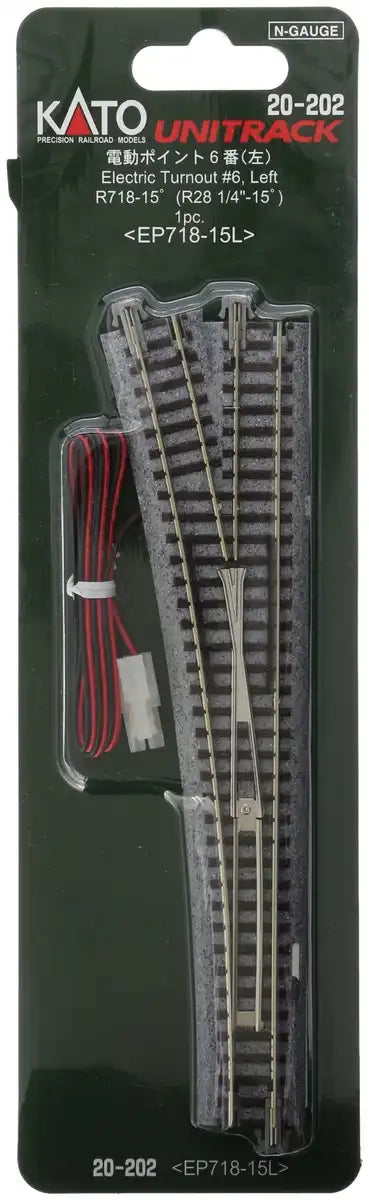 Kato N Gauge Electric Point No.6 Left 20-202- Japan Figure Store - #1 Bring To You The Best Japanese Goods