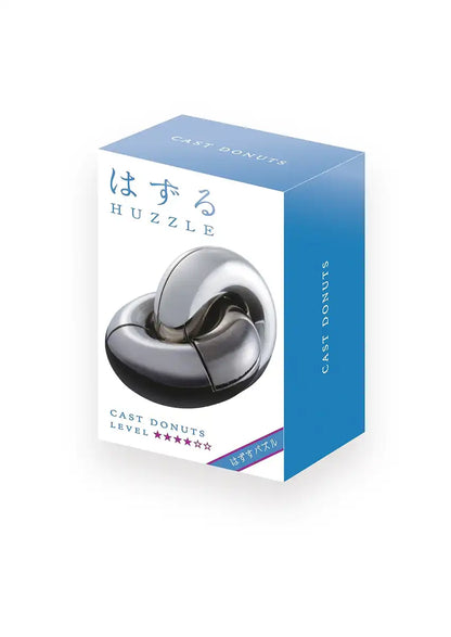 Hanayama Huzzle Cast Donut [Difficulty Level 4]- Japan Figure Store - #1 Bring To You The Best Japanese Goods