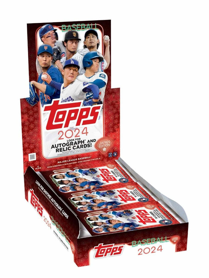 2024 Topps MLB Japan Edition Box - Major League Baseball Cards Pack