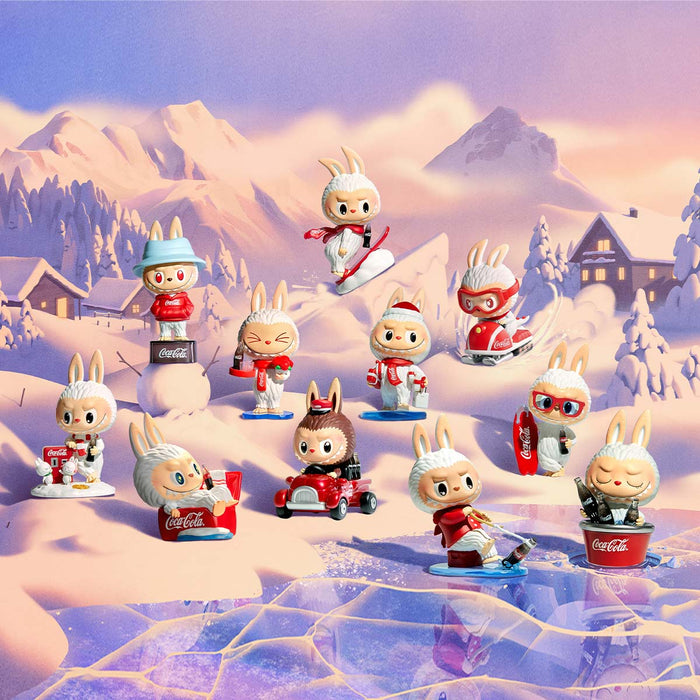 POP MART Labubu Coca-Cola Plush Toy [Single Piece]