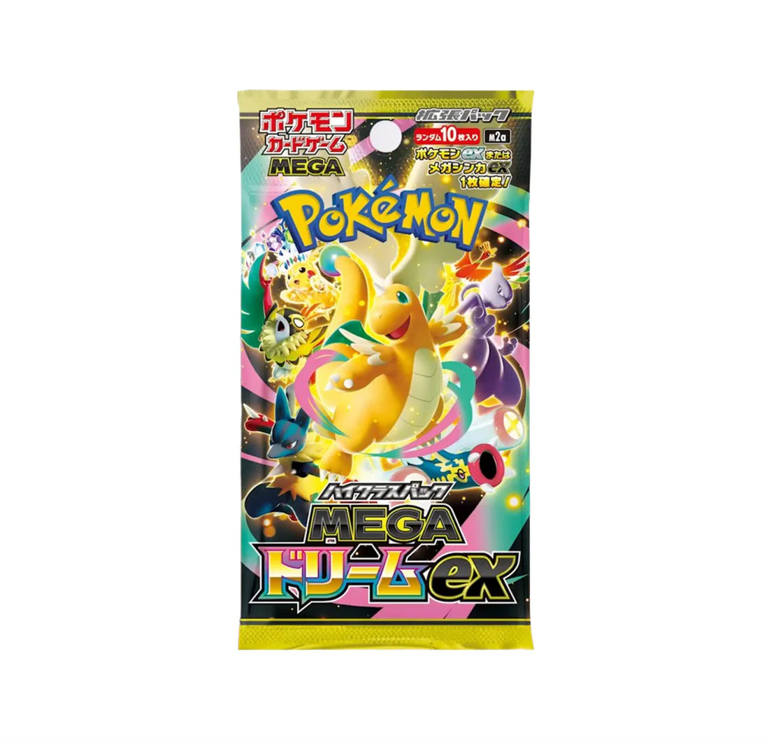 Boîte de jeu de cartes Pokémon Mega Dream Ex Haut de Gamme avec Shink