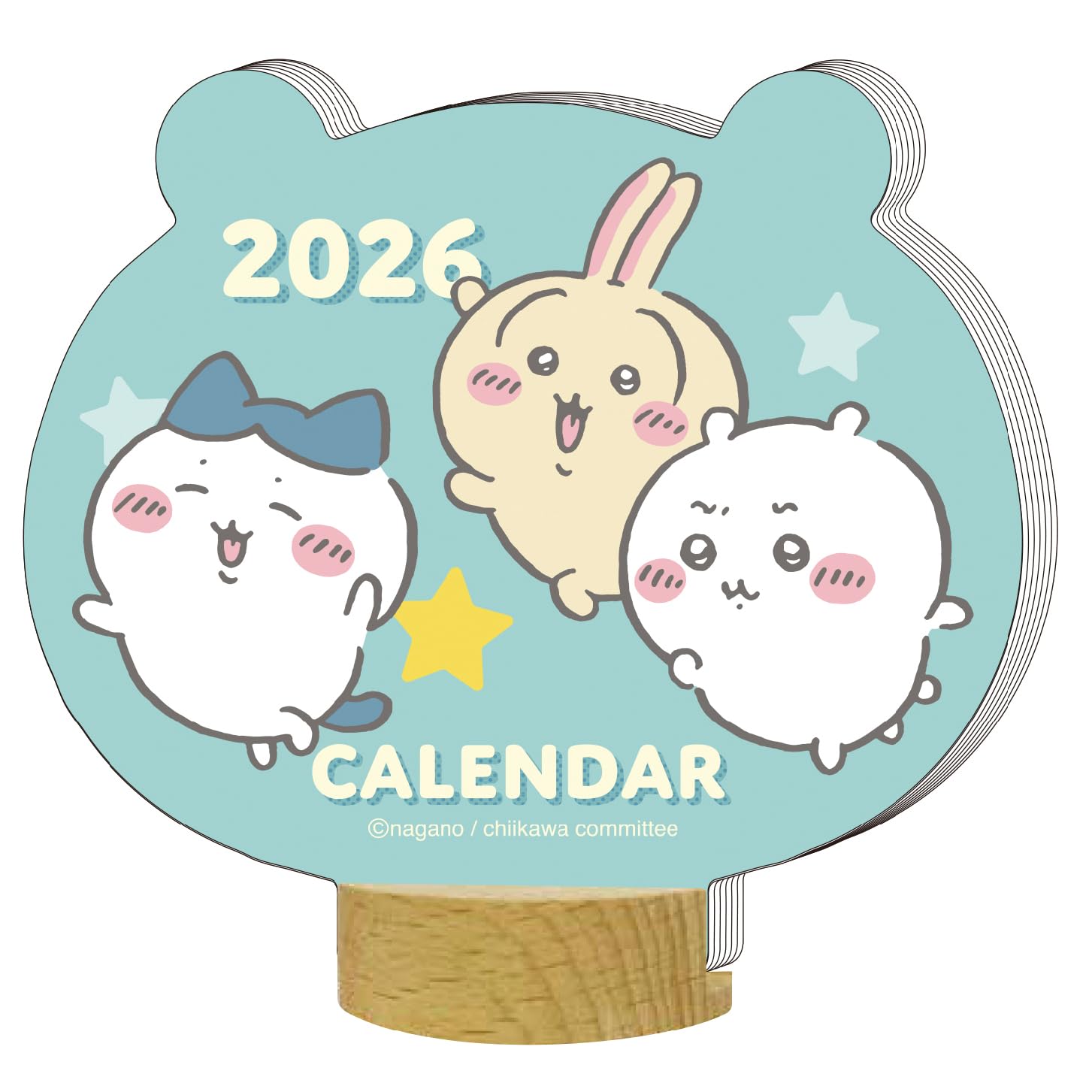 Art Print Japan 2026 Stanzkalender für den Schreibtisch, Chiikawa-Motiv