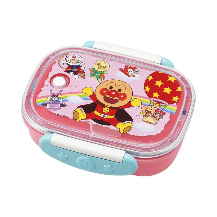 Lec Anpanman Lock Lunch Box Pink 280Ml Japan Kk-320- Japan Figure Store - #1 Bring To You The Best Japanese Goods
