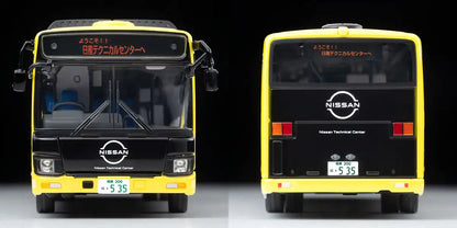 Tomytec Tomica Limited Vintage Neo Isuzu Elga Nissan Shuttle Bus Ikazuchi in Yellow/Black 1/64 Scale- Japan Figure Store - #1 Bring To You The Best Japanese Goods