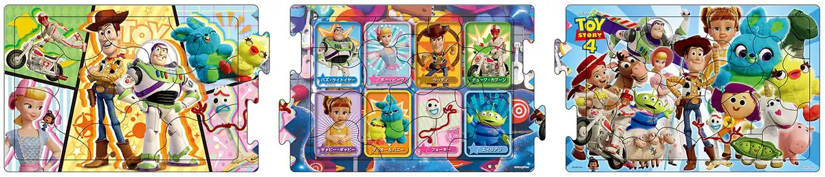 10+15+20 Piece Puzzle For Kids Step 2 Toy Story4 Toy Story 4 [Step Panorama Puzzle]- Japan Figure Store - #1 Bring To You The Best Japanese Goods