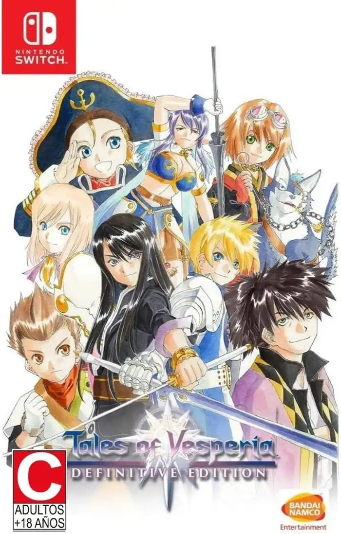 Bandai Namco Entertainment Tales of Vesperia Definitive Edition Switch US Import