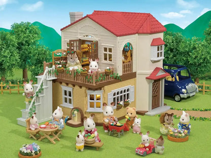 Epoch House With The Red Roof Sylvanian Families