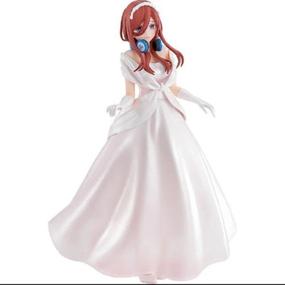 Banpresto Japan Ichiban Kuji Quintessential Quintuplets Bridestyle C Award Nakano Miku Figure
