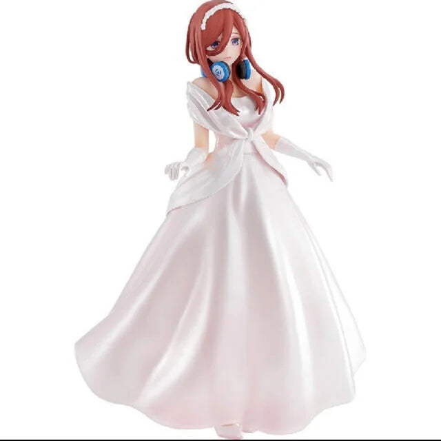 Banpresto Japan Ichiban Kuji Quintessential Quintuplets Bridestyle C Award Nakano Miku Figure