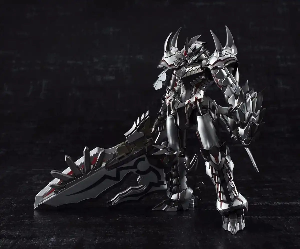 Chogokin Monster Hunter Class G Transformation Liolaeus Weathering Silver Japan- Japan Figure Store - #1 Bring To You The Best Japanese Goods