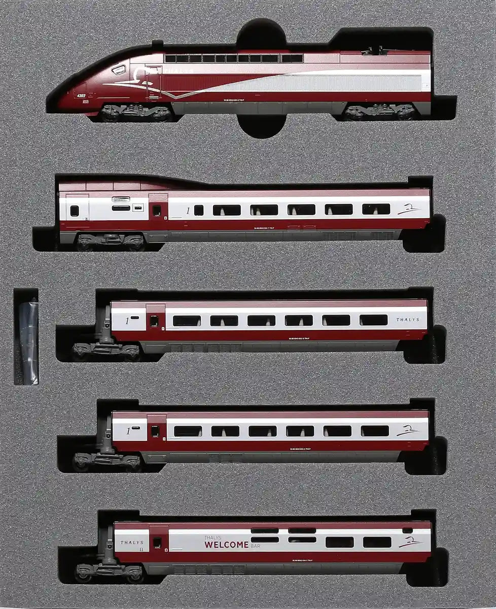 Kato N Gauge 10-1658 Thalys Pbka Railway Model Train 10-Car Set New Paint- Japan Figure Store - #1 Bring To You The Best Japanese Goods