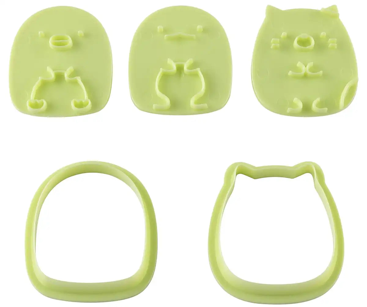 Kai Corporation Sumikko Gurashi Cookie Cutter Set - Penguin Cat Lizard - Made In Japan (Dn0500)- Japan Figure Store - #1 Bring To You The Best Japanese Goods