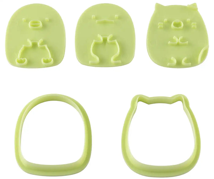 Kai Corporation Sumikko Gurashi Cookie Cutter Set - Penguin Cat Lizard - Made In Japan (Dn0500)- Japan Figure Store - #1 Bring To You The Best Japanese Goods