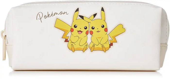 Pokemon Pouch Twin Zipper Kids Ppkx1882 Off White Japan 038- Japan Figure Store - #1 Bring To You The Best Japanese Goods